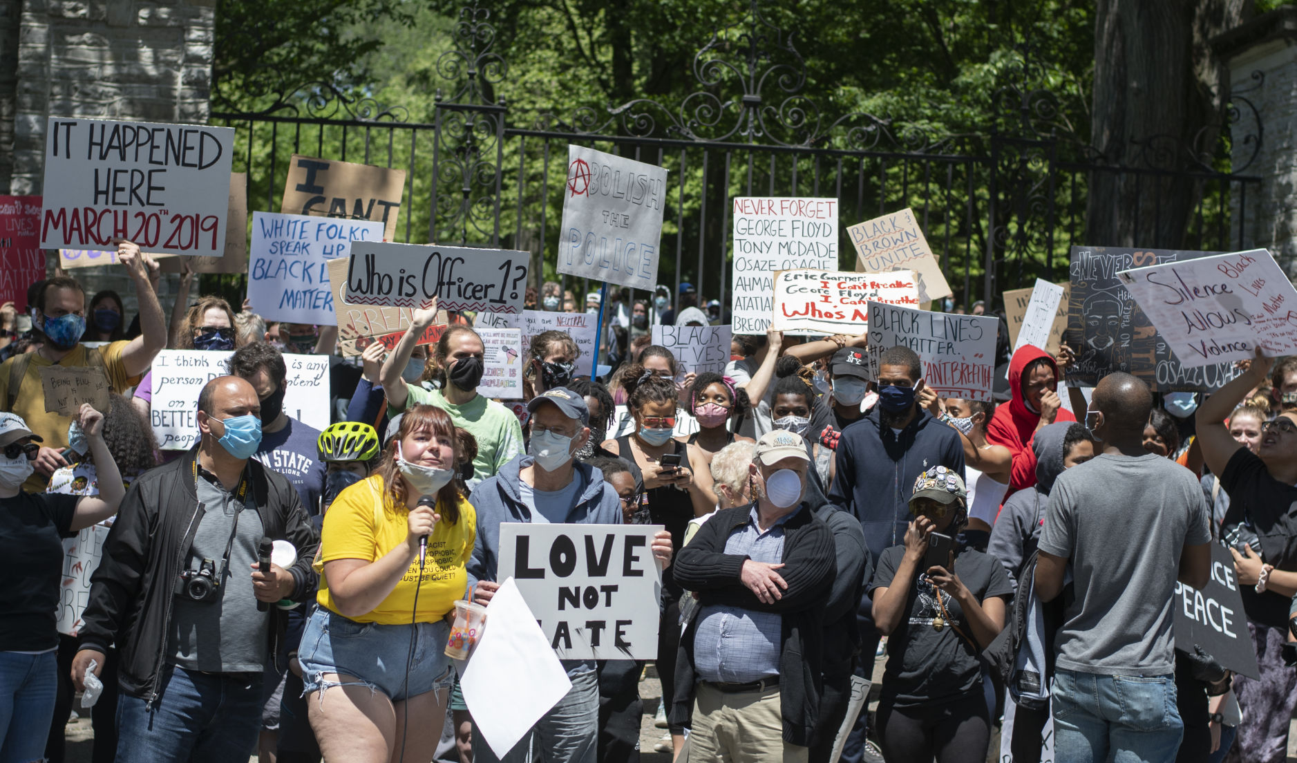 BLM protest